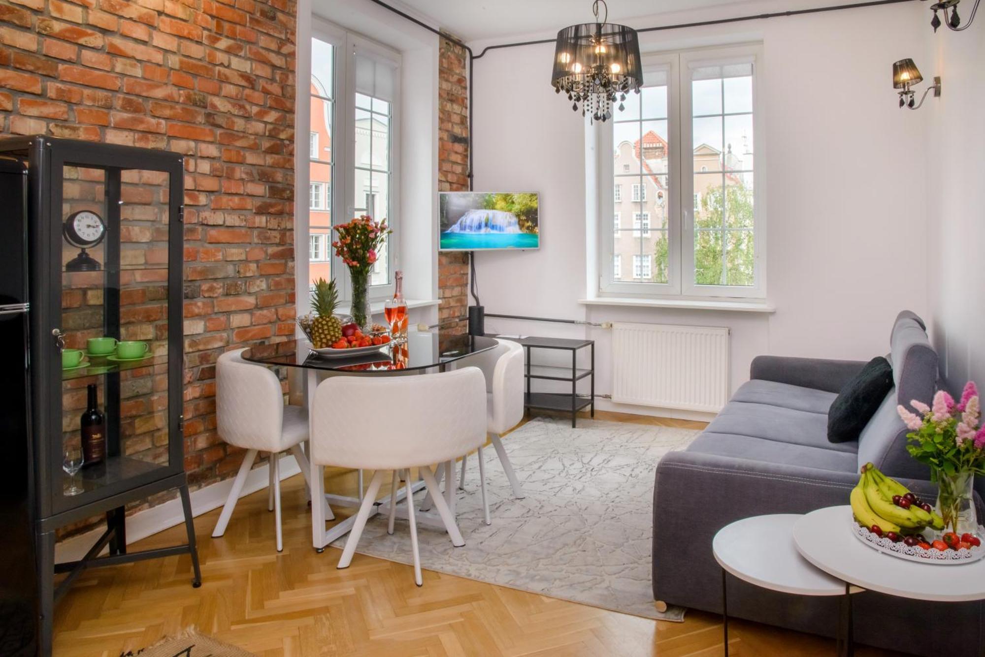 Maya'S Flats & Resorts 63 - 3 Rooms Apartment On Chlebnicka Street Old Town 그단스크 외부 사진
